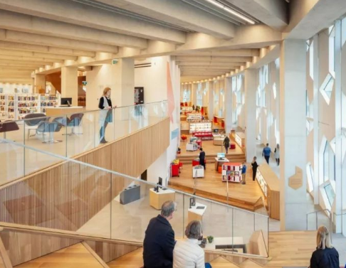 圖書(shū)館室內(nèi)設(shè)計(jì)的概念！