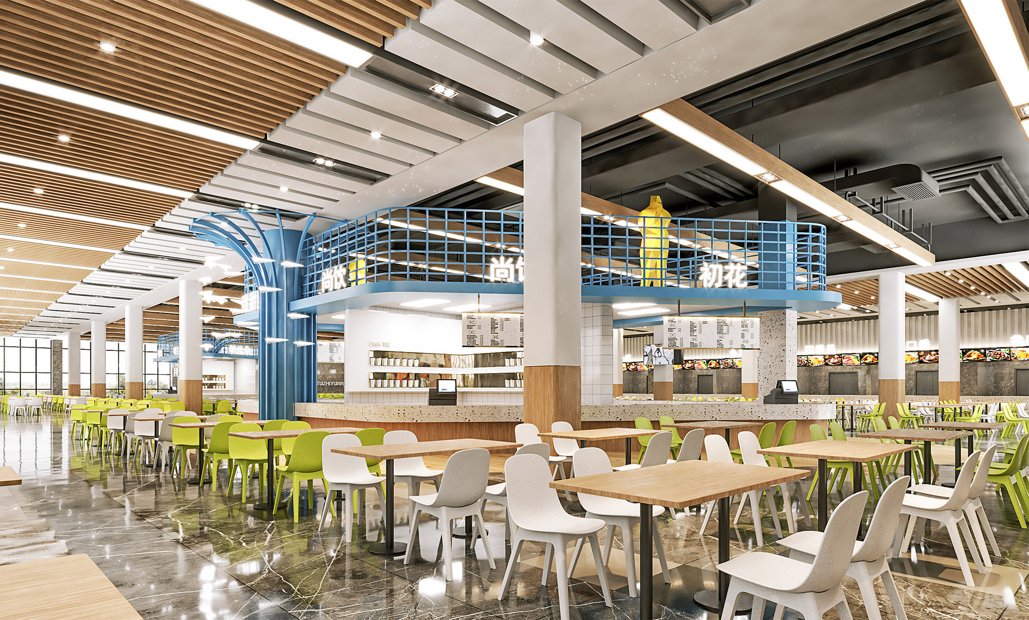 校園樓道文化設(shè)計(jì)在學(xué)校起到什么作用？