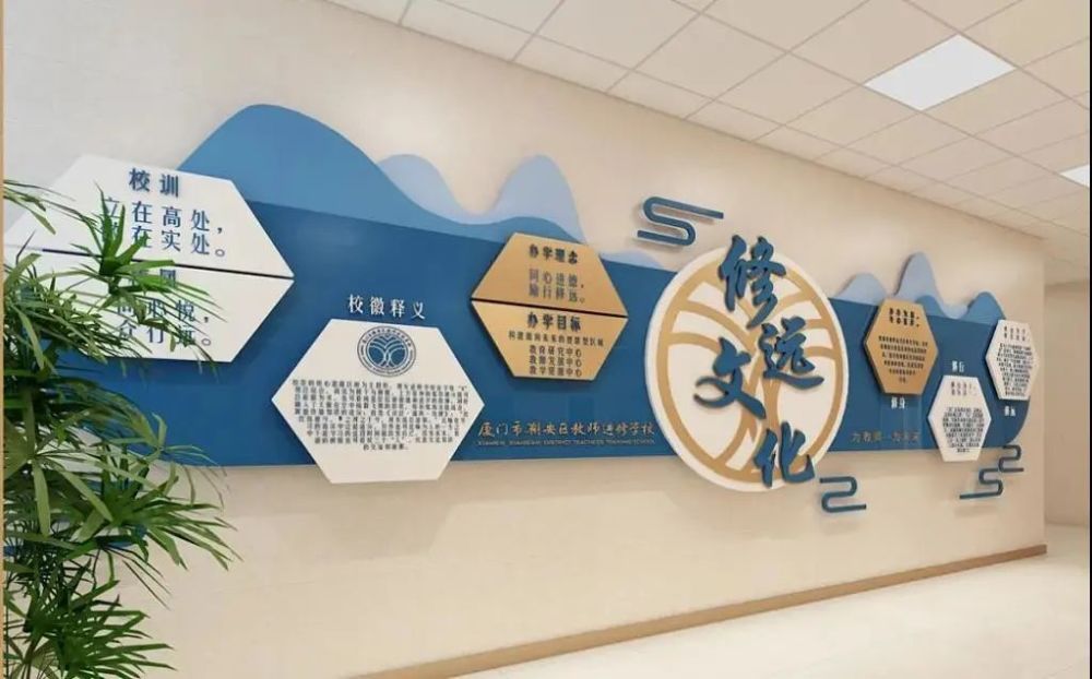 學校文化墻的設計應該包括哪些內容？