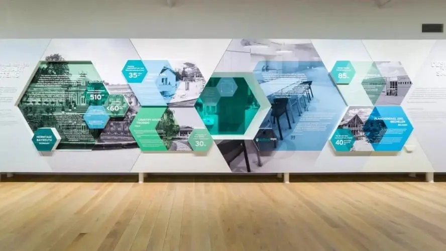 文化墻的設(shè)計(jì)更應(yīng)避免單一或雜亂的格調(diào)，讓它有著生動(dòng)的“姿態(tài)語(yǔ)言”